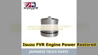 Premium Isuzu FVR 6SA1 Motor Pistonunun Değiştirilmesi