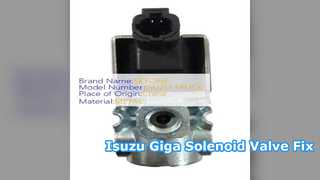 Isuzu Giga Manyetik Solenoid Valf 1825638712 Değiştirme
