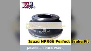 Isuzu NPR66 Arka Fren Kampanası Değiştirme Kılavuzu