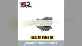 Isuzu FTR 6BG1T Yağ Pompası Yükseltmesi