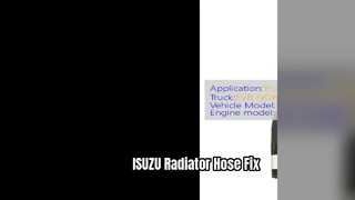 ISUZU FVR 6HK1 Radyatör Hortumu 8980509241