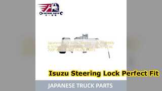 Isuzu 700P Direksiyon Kilidi Komplesi 8973870360 Değişimi
