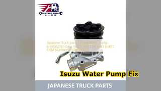 Isuzu FVR FTR Su Pompası 8976027810 Motor Tamiri