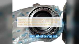 Isuzu Tekerlek Göbeği Rulmanı H414245 H414210 En İyi Fiyat