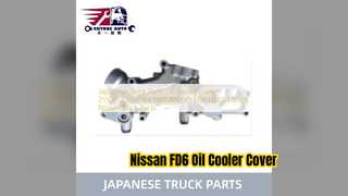 Nissan UD FD6 Yağ Soğutucu Kapağı 21302 Z9002 Değişimi