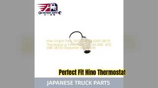 Hino Motor Termostatı S1632 E9000 J08C J05E Parçaları