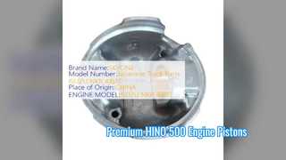 HINO 500 J05E J08E Motor Pistonu S130A E0010 Yüksek Kalite