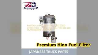 Hino 500 Yakıt Filtresi Grubu 23300 E0020 Değişimi