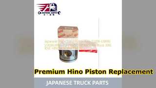 HINO J08E J05E Piston Komplesi S130B E0R80 Yüksek Kaliteli Parçalar