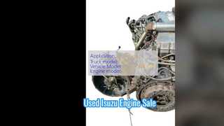 Satılık İkinci El Isuzu 6HK1 Motor Şanzıman
