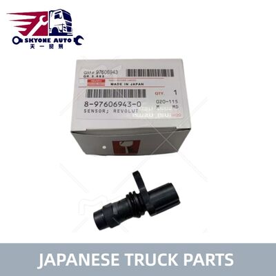 Japon kamyon parçaları Çekmeç şaftı sensörü / sensör devrimi 8-97606943-0 1-87618475-0 ISUZU FVR için NPR 4HK1 6HK1 700P ISUZU TRUCK PARTS