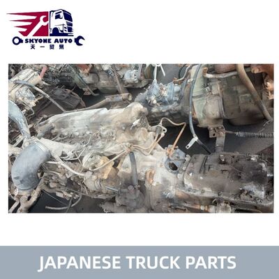 Japon kamyon parçaları HINO 500 RANGER kamyonu için kullanılan motor montajı J08C J08CT Hino ikinci el motor