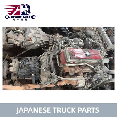 Japon kamyon parçaları kullanılmış motor montajı HINO300 kamyonu için iyi durumda N04C Hino ikinci el motor