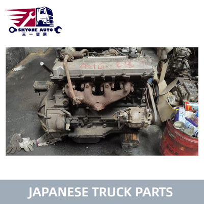 Japon Kamyon Parçaları İSUZU motor montajı iyi durumda ISUZU NPR 4HG1T 4HG1 için satışta Isuzu Kullanılmış Parçalar