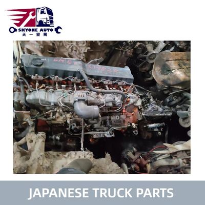 Japon kamyon parçaları kullanılmış motor ile şanzıman iyi durumda ISUZU FSR FVR 6HE1 için satışta Isuzu kullanılmış parçalar