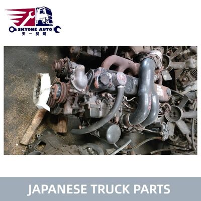 Japon Kamyon Parçası 6 vitesli şanzımanlı motoru iyi durumda FUSO Fighter 6D17 için satılıyor Fuso Parçası