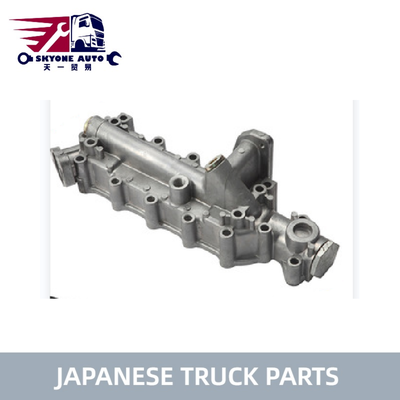 HINO H06CT H07D Kamyon HINO MÖTOR PARTları için Japon Kamyon Parçaları Yağ soğutucu kapağı 15710-1600