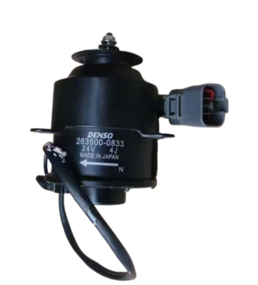A/C Fan Motor Condenser 263500-0833 263500-0763 Compatible with ISUZU/GIGA Komatsu Eacavator E13C Japanese Truck Parts