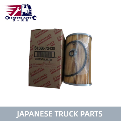 S1560-72430 15607-2271 HINO 700 Profia Kamyoneti için Yağ Filtresi E13C P11C SH1E Yüksek Kaliteli Japon Kamyonet Parçaları