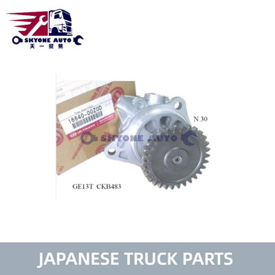 Japon kamyon parçaları NISSAN UD CD48 GE13 kamyonu için orijinal AC yakıt pompası 16640-00Z0D