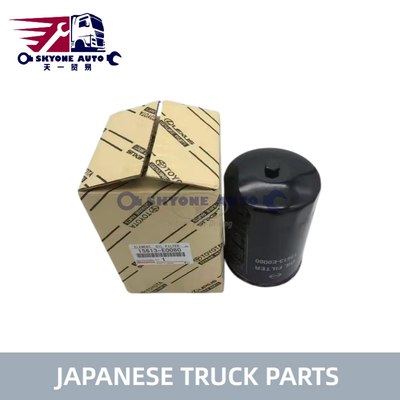 HINO dizel Yağ Filtresi 15630-E0080 15613E0080 15613-EV015 TOYOTA/HINO 300 Kamyon Japon Kamyon Parçaları için