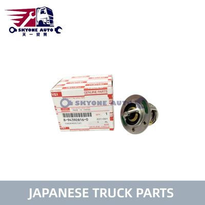 Japon kamyon parçaları Termostat 8-94392816-0 894392816-0 ISUZU FVR33 6HH1 Kamyon ISUZU KAMYON PARÇALARI için