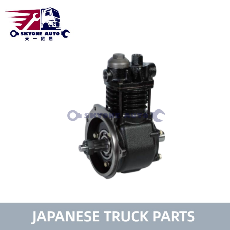 Japon Kamyon Parçaları Hava Soğutma ME067023 80MM Hava Kompresörü Pompa Assy MITSUBISI FUSO 8DC9 8DC8 Kamyon HNTC Markası İçin
