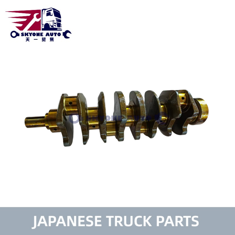 Japon kamyon parçaları Krank mili 8-94453525-0 8-97909290-0 ISUZU NKR55 4JB1T Kamyon için ISUZU KAMYON PARÇALARI